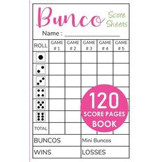 Board Games Bunco Score Sheets: Bunco Score Sheets With MINI Bunco Pads, Cards, Game Kit, Party Supplies, Dice Game, Gift Vol.3