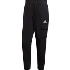 Adidas Cargobukser - Herre Adidas Essentials Small Logo Woven Cargo 7/8 Pants Men - Black