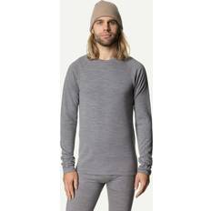 Herre Undertrøyer Houdini Sportswear Desoli Thermal Crew Merino base layer Men's College Grey