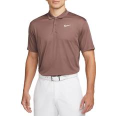 Nike Men's Dri-Fit Tour Solid Golf Polo, Medium, Plum Eclipse/White