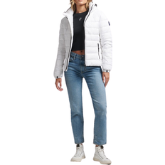 Superdry Women's Classic Puffer Jacket - White