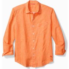 Tommy Bahama Sea Glass Breezer Linen Shirt - Peach Melt