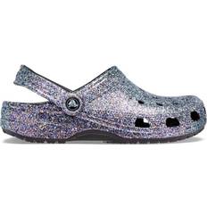 Purple Slippers & Sandals Crocs Classic Glitter - Black/Multi