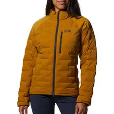 Gold - Women Jackets Mountain Hardwear Women's Stretchdown Jacket- Yellow