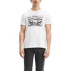 Levi's L - Men T-shirts Levi's 2-Horse Graphic Tee, New White