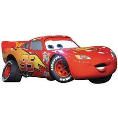 Interior Decorating RoomMates Cars Lightning McQueen Giant Wall Decal