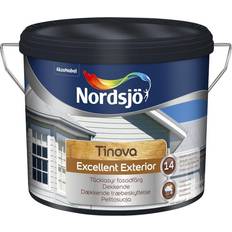 Nordsjö Utendørsmaling Nordsjö Tinova Excellent Exterior Tremaling White 10L