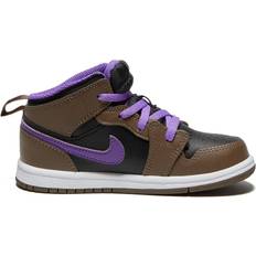 Children's Shoes Nike Air Jordan 1 Mid TD - Palomino/Wild Berry/White