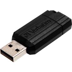 128 GB - USB 2.0 Minnepenner Verbatim Store'n'Go PinStripe 128GB USB 2.0
