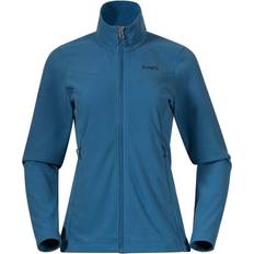 Bergans Dame Gensere Bergans Finnsnes Fleece W Jacket - North Sea Blue