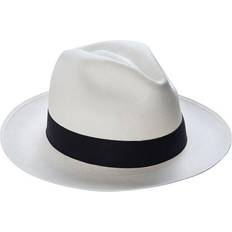 White Fedora Mobster Costume Hat