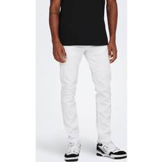 Herren - Weiß Jeans Only & Sons Slim White Denim 6529 Jeans