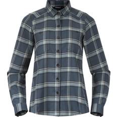 Bergans Dame Skjorter Bergans Tovdal W Shirt - Orion Blue/Misty Forest Check