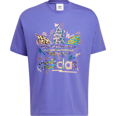 Adidas Originals Love Unites Trefoil Tee - Purple/Multicolor