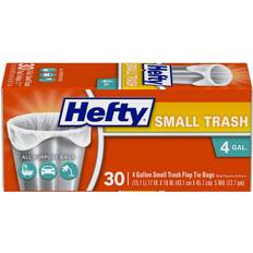 Hefty Flap Tie Small Trash Bags - Lavender Sweet Vanilla, 4 Gallon