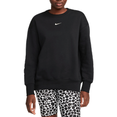 Womens black 2025 nike crewneck