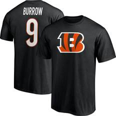 Women's Fanatics Branded Joe Burrow Cream/Black Cincinnati Bengals Vintage  Player Name & Number Raglan 3/