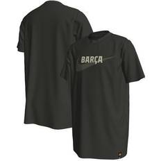 Customizable T-shirts Nike Youth Olive Barcelona Swoosh T-Shirt