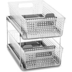 madesmart Frost 2-Tier Organizer