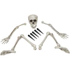 Weiß Zubehör Europalms Halloween Skelett, mehrteilig
