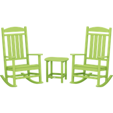 Outdoor Rocking Chairs Polywood Presidential Rocker 18\u2033