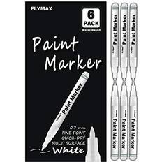 PINTAR Metallic Markers Paint - Metallic Paint Pens Fine Point - Fine Tip  Paint Pens - Acrylic Markers Paint Pens - Acrylic Paint Pens for Rock