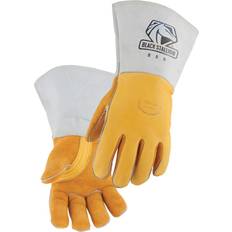 Disposable Gloves on sale Black Stallion Welding Gloves Premium Grain Elkskin Stick