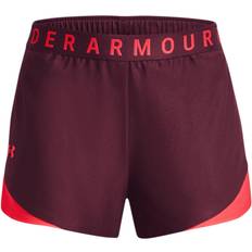 Under Armour Women's Play Up 3.0 Shorts - Dark Maroon/Beta