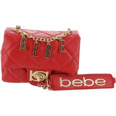 Bebe Wyatt Shoulder Bag - Red