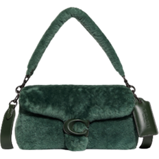 Coach Pillow Tabby Shoulder Bag 26 In Shearling - Green