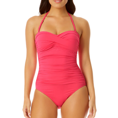Cup Sized Mesh Underwire One Piece Swimsuit