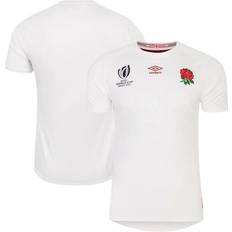Umbro England Rugby World Cup 2023 Home Replica Pro Jersey – Weiß – Herren