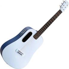 Blue Lava Touch Smart Guitar, Ice Blue/Ocean Blue