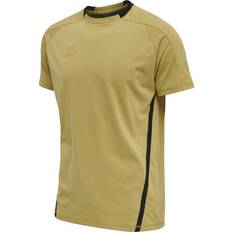 Golden - Herren Oberteile Hummel Cima XK kurzarm Fitnessshirt Herren antique gold