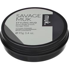 Muk Styling Creams Muk Haircare Savage Semi Matte Styling Hair Product, Paste