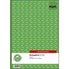 Sigel Bautagebuch SD63 DIN A4 selbstdurchschreibend