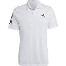 Polyester Poloshirts Adidas Club 3STR Polo-Pullover White