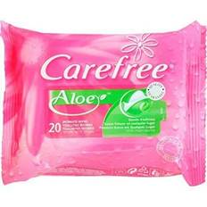 Beste Intimreinigungstücher Carefree Aloe Vera intimate wipes 20 u