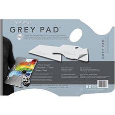 Palettes New Wave Palette Disposable Palette, Grey Pad, Handheld, 11" x 16"