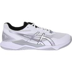 Best Handball Shoes Asics Gel-Tactic M - White/Pure Silver