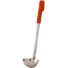 Red Soup Ladles Winco LDC-2 Single Soup Ladle