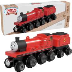 Toy Trains Thomas & Friends Wooden Railway James Engine and Coal-Car