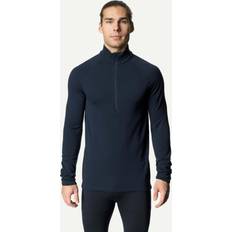 Herre Undertrøyer Houdini Desoli Thermal Half-Zip Baselayer Men blue illusion 2022 Ski & Thermal Underwear Tops