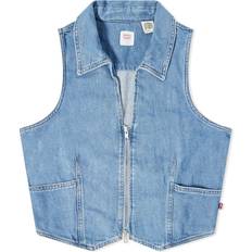 Levi's Westen Levi's Damen Lilou Denim Vest Top, Blushing Don 4