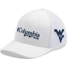 Men's Columbia Navy West Virginia Mountaineers Collegiate PFG Flex Hat