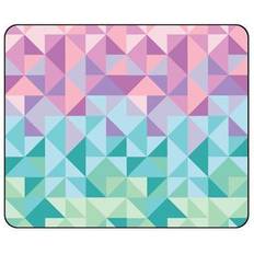 Mouse Pads OTM Essentials OTM Prints Black Mouse Pad Geo Triangle