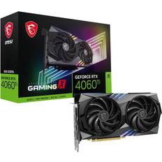 GeForce RTX 4060 Ti Graphics Cards MSI GeForce RTX 4060 Ti GAMING X 1xHDMI 3xDP 8GB GDDR6