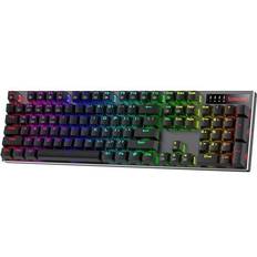 Redragon Keyboards Redragon pro upgraded wireless rgb bt/2.4ghz tri-mode aluminum