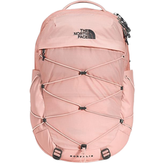 Hot pink north face backpack sale