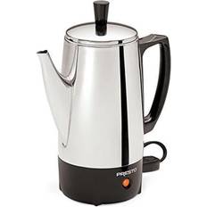 Moka Pots Presto 02822 6-cup stainless-steel coffee percolator